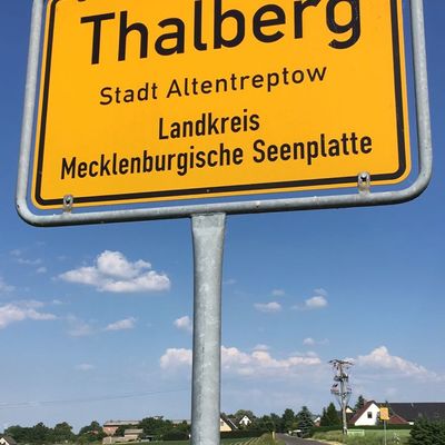 Altentreptow - Ortseingang Thalberg 