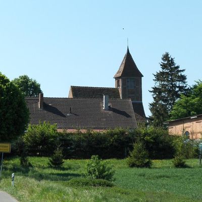 Gnevkow - Kirchenansicht Prützen