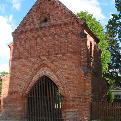 Wolde - Eingangstor Friedhof Wolde 