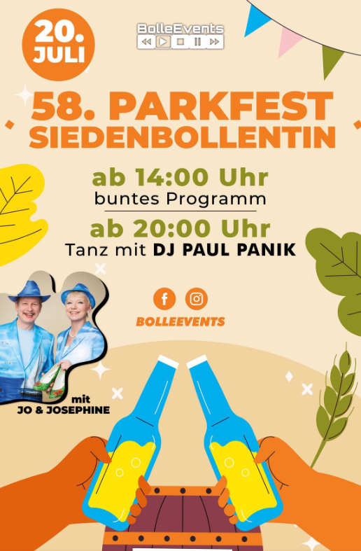 Bild vergr&ouml;&szlig;ern: Parkfest Siedenbollentin