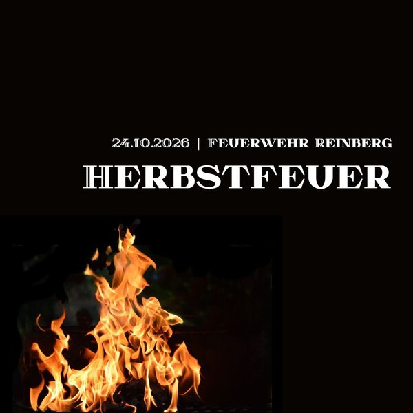 Herbstfeuer Reinberg