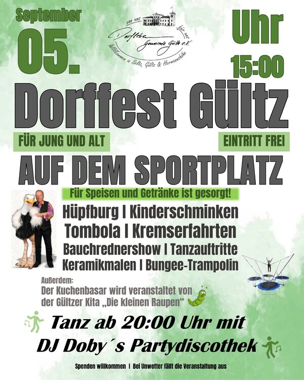 Dorffest Gültz