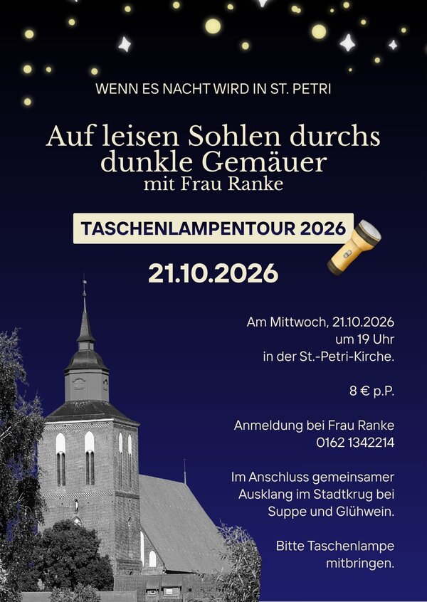 Wenn es Nacht wird in St. Petri 