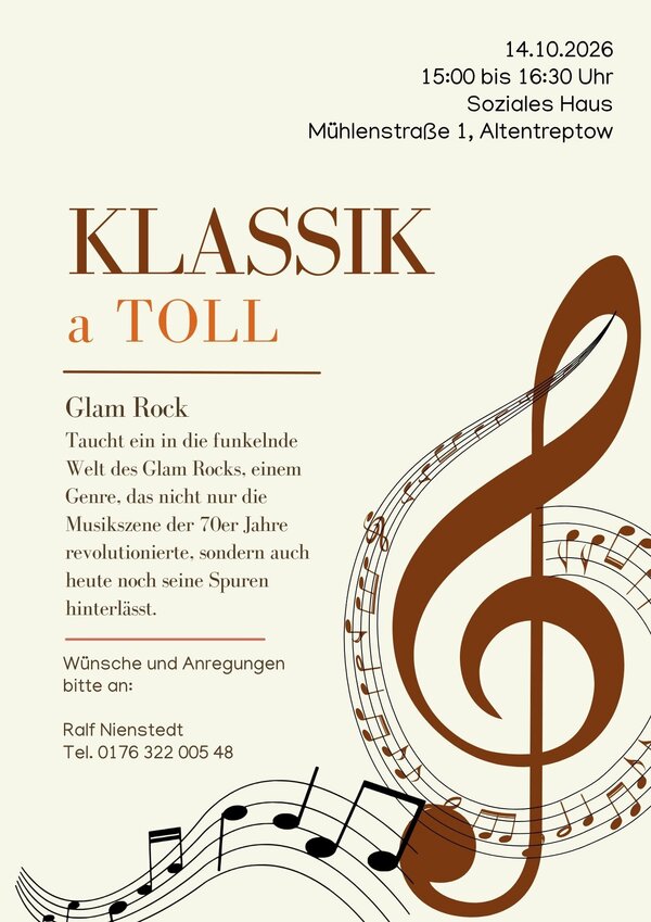 Klassik a TOLL Glam Rock