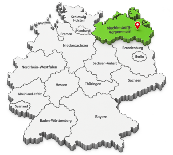 Bild vergr&ouml;&szlig;ern: Karte Deutschland