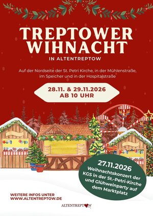 Bild vergr&ouml;&szlig;ern: Programm Treptower Wihnacht 2026
