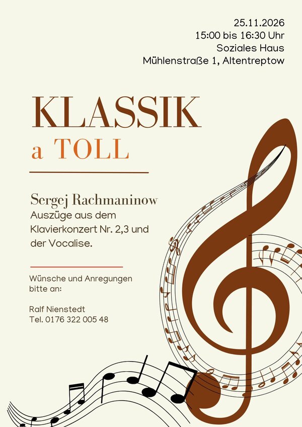 Bild vergr&ouml;&szlig;ern: Klassik a TOLL Sergej November