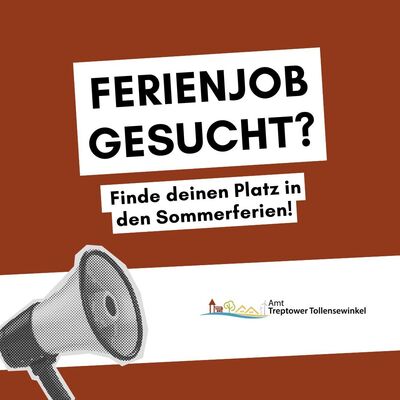 Ferienjob 2026