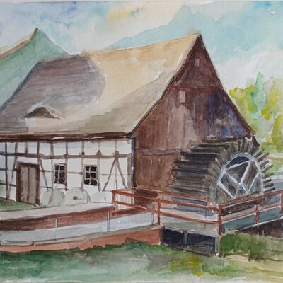 Ausstellung „Malerei – Grafik – Illustration“ von Horst Bahr
